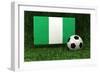 Nigeria Soccer-badboo-Framed Art Print