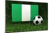 Nigeria Soccer-badboo-Mounted Art Print