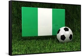 Nigeria Soccer-badboo-Framed Stretched Canvas