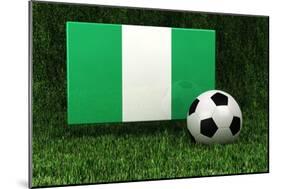 Nigeria Soccer-badboo-Mounted Premium Giclee Print