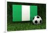 Nigeria Soccer-badboo-Framed Art Print