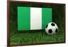 Nigeria Soccer-badboo-Framed Art Print