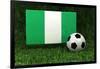 Nigeria Soccer-badboo-Framed Art Print