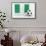 Nigeria Soccer-badboo-Framed Stretched Canvas displayed on a wall