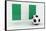 Nigeria Soccer-badboo-Framed Stretched Canvas