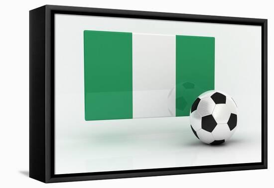 Nigeria Soccer-badboo-Framed Stretched Canvas