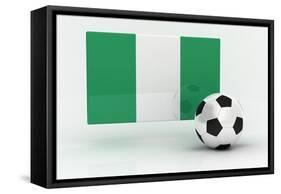 Nigeria Soccer-badboo-Framed Stretched Canvas