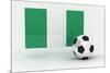 Nigeria Soccer-badboo-Mounted Art Print