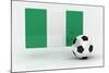 Nigeria Soccer-badboo-Mounted Art Print