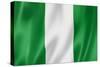 Nigerian Flag-daboost-Stretched Canvas