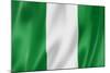 Nigerian Flag-daboost-Mounted Art Print