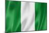 Nigerian Flag-daboost-Mounted Art Print