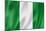 Nigerian Flag-daboost-Mounted Art Print