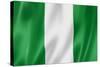 Nigerian Flag-daboost-Stretched Canvas