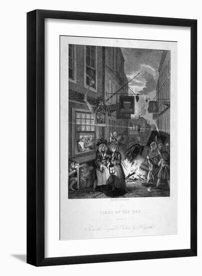 Night', 1833-William Radclyffe-Framed Giclee Print