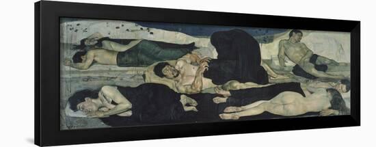 Night, 1889-1890-Ferdinand Hodler-Framed Giclee Print