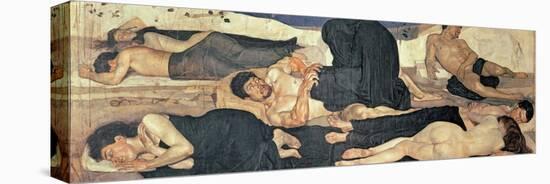 Night, 1890-Ferdinand Hodler-Stretched Canvas