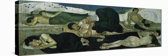 Night, 1890-Ferdinand Hodler-Stretched Canvas