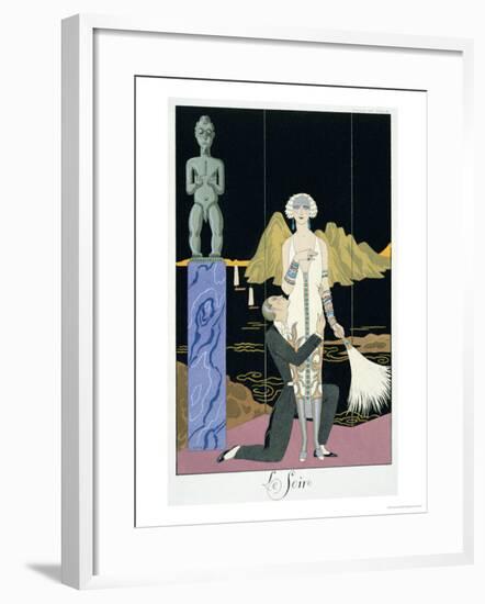 Night, 1925-Georges Barbier-Framed Giclee Print