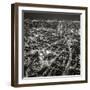 Night Aerial View of St. Paul's and City of London, London, England-Jon Arnold-Framed Photographic Print