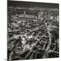 Night Aerial View of St. Paul's and City of London, London, England-Jon Arnold-Mounted Photographic Print