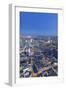 Night Aerial View of St. Paul'S, the Shard, River Thames and City of London, London, England-Jon Arnold-Framed Photographic Print