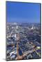 Night Aerial View of St. Paul'S, the Shard, River Thames and City of London, London, England-Jon Arnold-Mounted Photographic Print