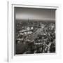 Night Aerial View of the Shard, River Thames, Tower Bridge and City of London, London, England-Jon Arnold-Framed Photographic Print