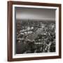 Night Aerial View of the Shard, River Thames, Tower Bridge and City of London, London, England-Jon Arnold-Framed Photographic Print