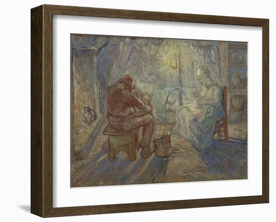 Night (After Mille), 1889-Vincent van Gogh-Framed Giclee Print