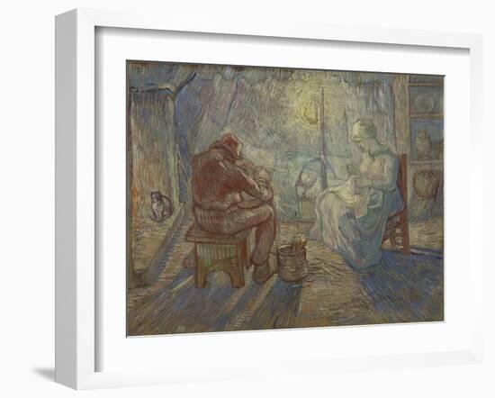 Night (After Mille), 1889-Vincent van Gogh-Framed Giclee Print