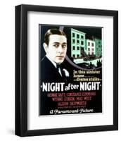 Night After Night - Movie Poster Reproduction-null-Framed Photo