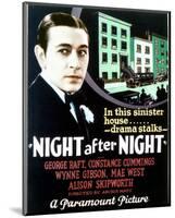 Night After Night - Movie Poster Reproduction-null-Mounted Photo