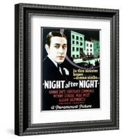 Night After Night - Movie Poster Reproduction-null-Framed Photo