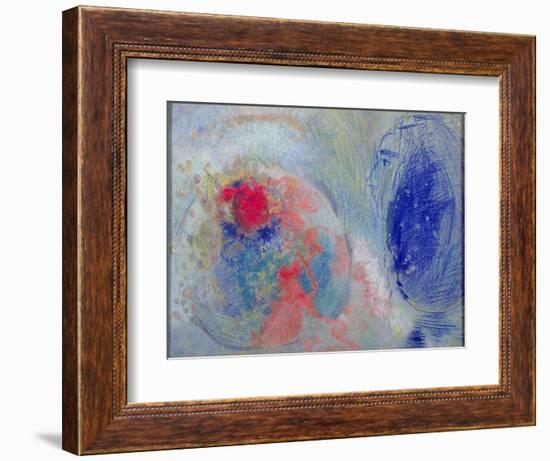 Night and Day, 1908-11-Odilon Redon-Framed Giclee Print