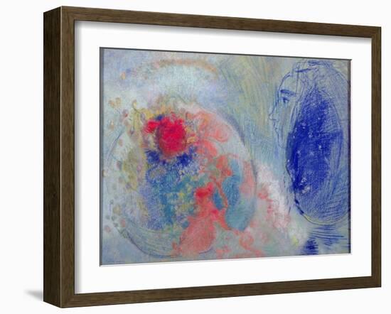 Night and Day, 1908-11-Odilon Redon-Framed Giclee Print