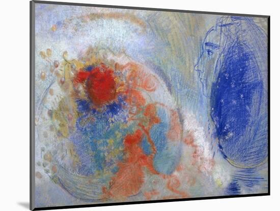 Night and Day, 1908-1911-Odilon Redon-Mounted Giclee Print