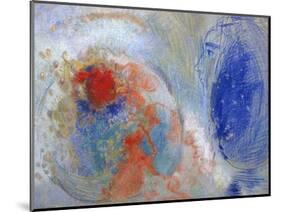 Night and Day, 1908-1911-Odilon Redon-Mounted Giclee Print