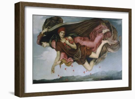 Night and Sleep-Evelyn De Morgan-Framed Giclee Print