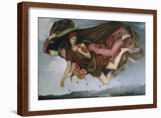 Night and Sleep-Evelyn De Morgan-Framed Giclee Print