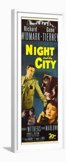 Night and the City, 1950-null-Framed Premium Giclee Print