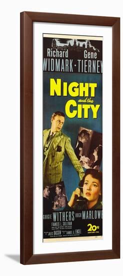 Night and the City, 1950-null-Framed Premium Giclee Print