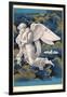 Night Angel with Children-Found Image Press-Framed Giclee Print