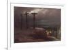 Night At Calvary-Vasili Petrovich Vereshchagin-Framed Giclee Print