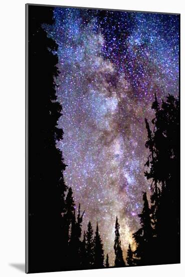 Night at Crater Lake-Douglas Taylor-Mounted Photographic Print