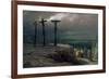 Night at Golgotha, 1869-Vasilij Vereshchagin-Framed Giclee Print