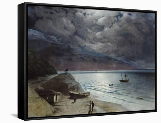 Night at Gurzuf, 1891-Ivan Konstantinovich Aivazovsky-Framed Stretched Canvas