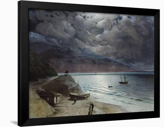 Night at Gurzuf, 1891-Ivan Konstantinovich Aivazovsky-Framed Premium Giclee Print