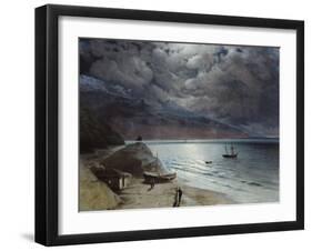 Night at Gurzuf, 1891-Ivan Konstantinovich Aivazovsky-Framed Giclee Print