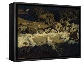 Night at Sea, 1903-Konstantin Fyodorovich Bogayevsky-Framed Stretched Canvas